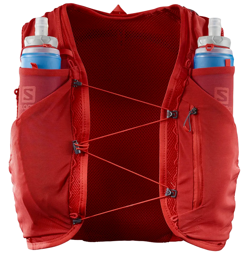 Salomon ADV Skin 5 Set - Laufweste mit Flasks - Rot - Pro Tennis Aust,  84,90 €