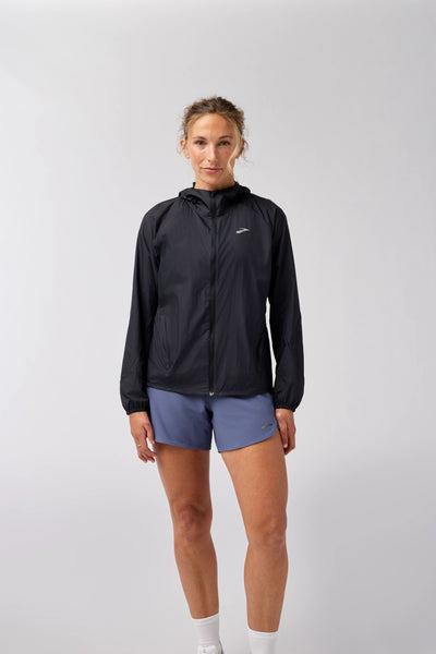 BROOKS CANOPY PACKABLE JACKET WOMEN