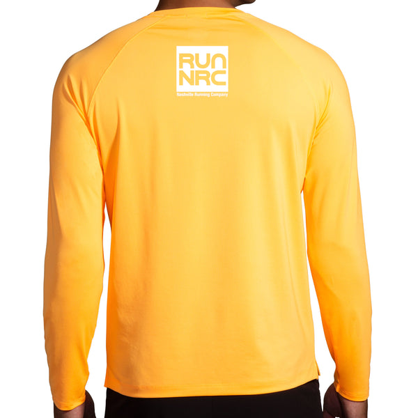 BROOKS ATMOSPHERE LONG SLEEVE 2.0 MEN - NRC LOGO ON BACK