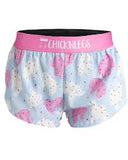 CHICKNLEGS 1.5" SPLIT SHORTS WOMEN