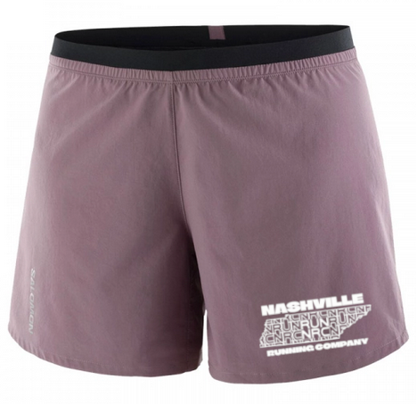 SALOMON CROSS 5" SHORT WOMEN - NRC LOGO