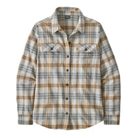 PATAGONIA LONG-SLEEVED ORGANIC COTTON MIDWEIGHT FJORD FLANNEL SHIRT WOMEN