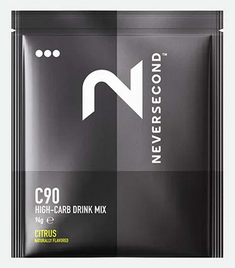 NEVERSECOND C90 HIGH-CARB DRINK MIX - SINGLES