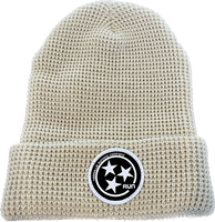 NASH RUN CO TRI STAR WAFFLE KNIT BEANIE