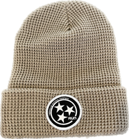 NASH RUN CO TRI STAR WAFFLE KNIT BEANIE