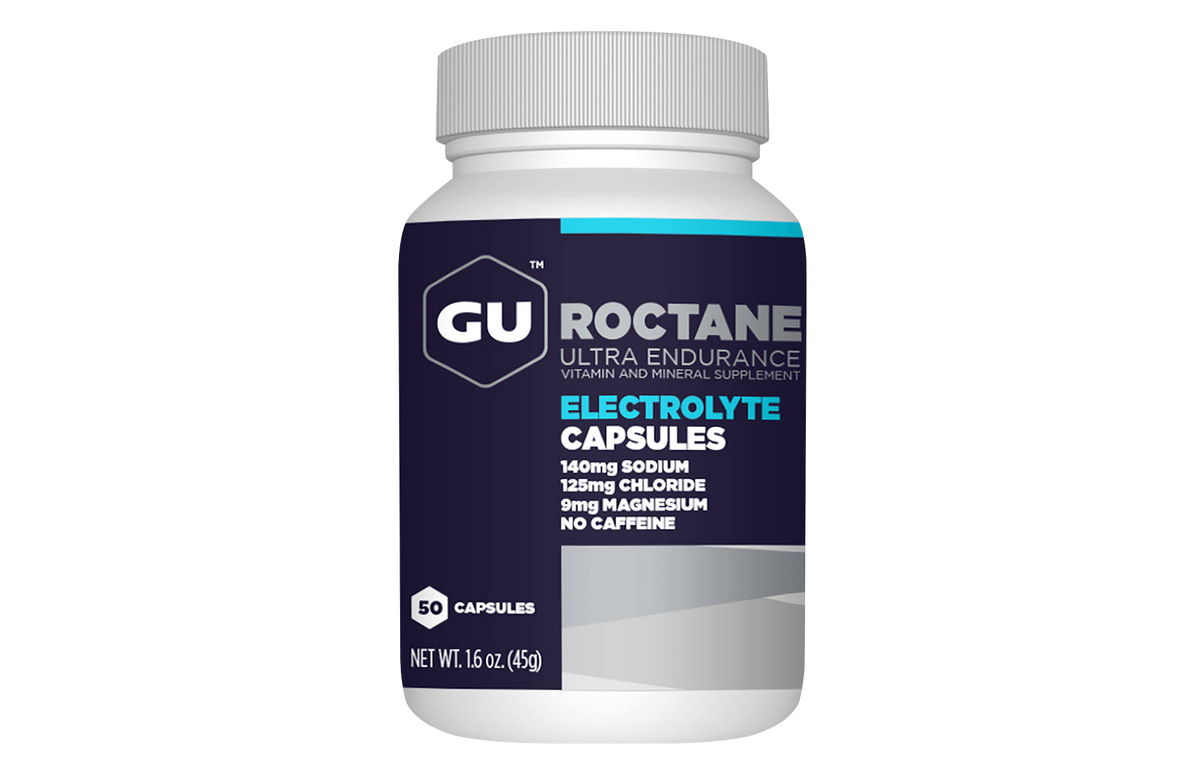 CAPSULES ÉLECTROLYTES GU ROCTANE 50U – Neuves, Pour Sportifs Endurance