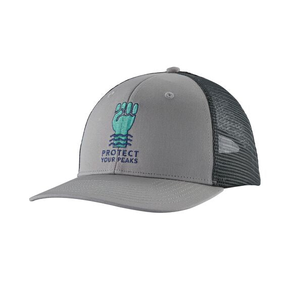 PATAGONIA PROTECT YOUR PEAKS TRUCKER HAT